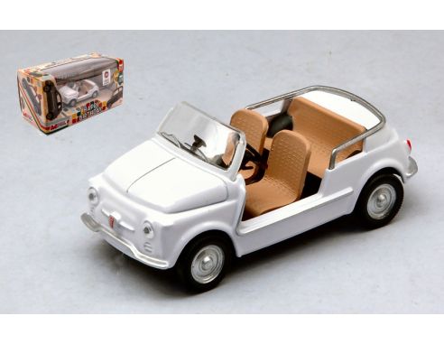 MONDO MOTORS MM53211W FIAT 500 PANORAMICA WHITE 1:43 Modellino