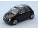 NEW RAY NY19587BK FIAT NUOVA 500 2007 BLACK 1:43 Modellino