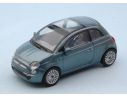 NEW RAY NY19587MB FIAT NUOVA 500 2007 METALLIC BLUE 1:43 Modellino