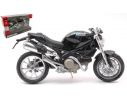 NEW RAY NY44023BK DUCATI NEW MONSTER 1100 BLACK 1:12 Modellino