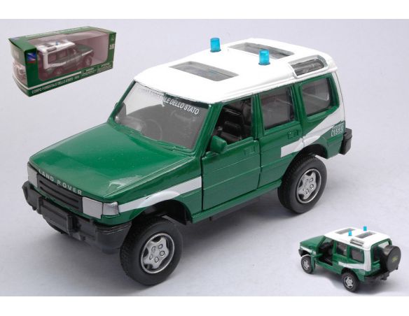 NEW RAY NY56063DISC LAND ROVER DISCOVERY CORPO FORESTALE DELLO STATO 1:32 Modellino