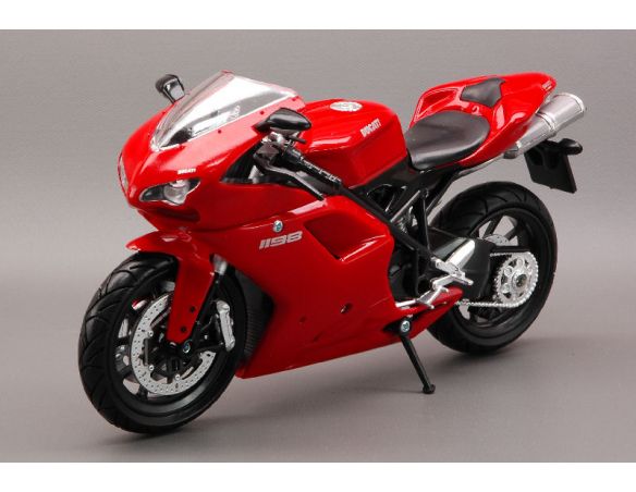 NEW RAY NY57143R DUCATI 1198 RED 1:12 Modellino