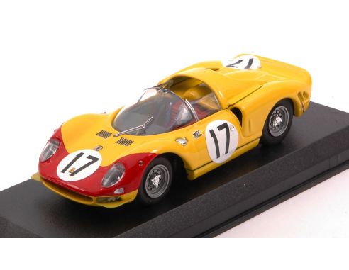 BEST MODEL BT9103-2 FERRARI 365 P2 N.17 LM 1966 DUMAY-JEAN BEURLYS 1:43 Modellino