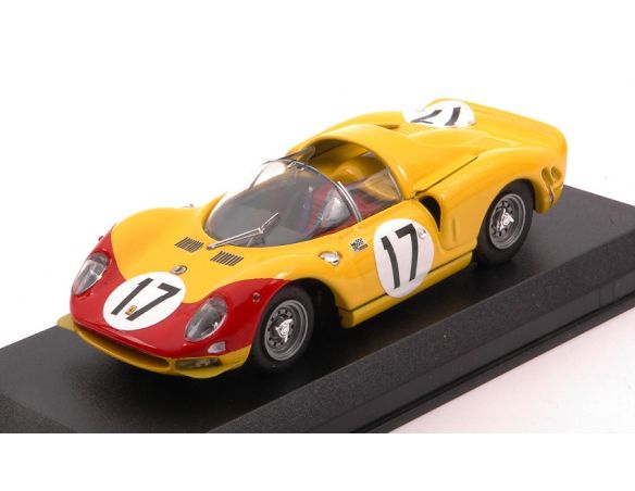 BEST MODEL BT9103-2 FERRARI 365 P2 N.17 LM 1966 DUMAY-JEAN BEURLYS 1:43 Modellino