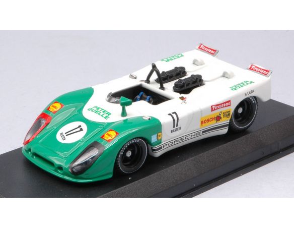 BEST MODEL BT9791 PORSCHE 908/02 FLUNDER N.17 RENNEN NURBURGRING 1970 NIKI LAUDA 1:43 Modellino