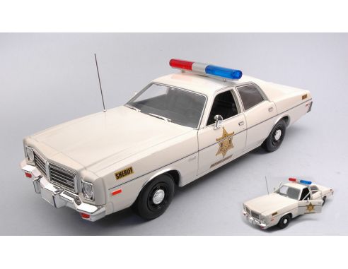GREENLIGHT GREEN19092 DODGE CORONET 1975 HAZZARD COUNTY SHERIFF 1:18 Modellino