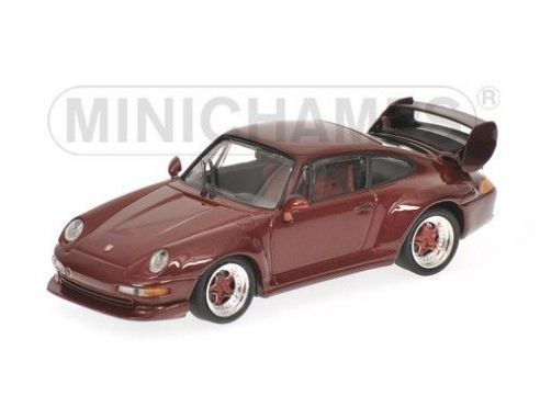 Minichamps PM430065005 PORSCHE 911 GT2 1995 RED MET.1:43 Modellino