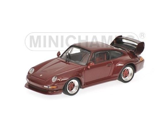 Minichamps PM430065005 PORSCHE 911 GT2 1995 RED MET.1:43 Modellino