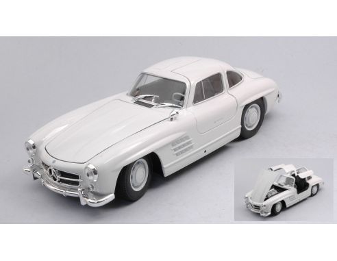 WELLY WE24064W MERCEDES 300 SL WHITE 1:24 Modellino