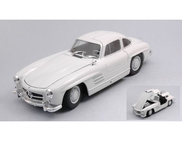 WELLY WE24064W MERCEDES 300 SL WHITE 1:24 Modellino