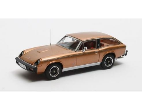 MATRIX SCALE MODELS MX41002-141 JENSEN GT 1975-1976 MET.GOLD 1:43 Modellino