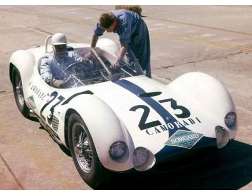 MATRIX SCALE MODELS MXR41311-023 MASERATI TIPO 61 BIRCAGE N.23 12H SEBRING 1960 MOSS-GURNEY 1:43 Modellino
