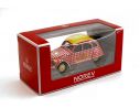 NOREV NV310601 CITROEN 2CV 6 SPECIAL 1980 CYCLISTE - RED & WHITE 1:64 Modellino