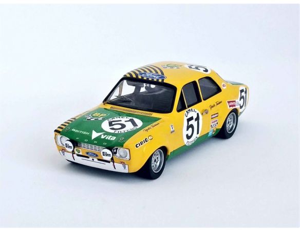 TROFEU TFRRBE25 FORD ESCORT MK1 N.25 24H SPA FRANCORCHAMPS 1971 AKERSLOOT-FONTAINE 1:43 Modellino