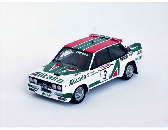 TROFEU TFRRCA02 FIAT 131 ABARTH N.3 1st CRITERIUM DU QUEBEC 1978 ROHRL/GEISTDORFER 1:43 Modellino