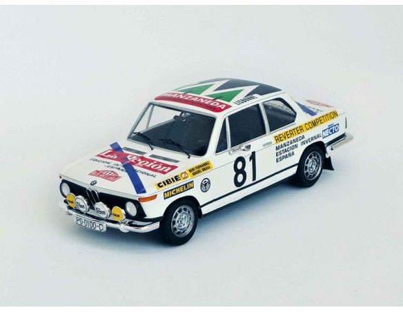 TROFEU TFRRFR21 BMW 2002 N.81 MONTE CARLO RALLY 1977 FERNANDEZ-BRASA 1:43 Modellino