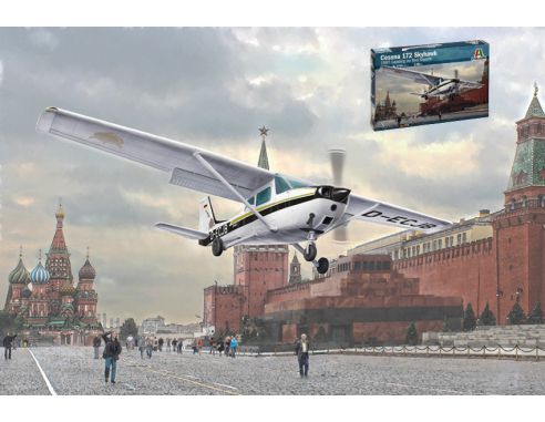 ITALERI IT2764 CESSNA 172 SKYHAWK KIT 1:48 Modellino