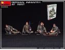 MINIART MIN35266 GERMAN INFANTRY AT REST KIT 1:35 Modellino