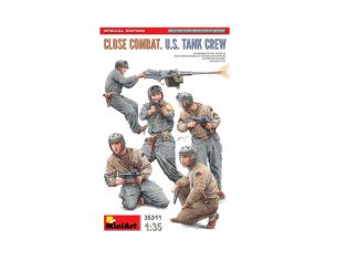 MINIART MIN35311 CLOSE COMBAT U.S.TANK CREW SPECIAL EDITION KIT 1:35 Modellino