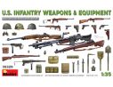 MINIART MIN35329 U.S.INFANTRY WEAPONS & EQUIPMENT KIT 1:35 Modellino