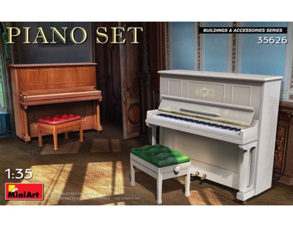 MINIART MIN35626 PIANO SET KIT 1:35 Modellino