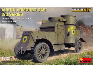 MINIART MIN39005 AUSTIN ARMORED CAR 3rd SERIES INTERIOR KIT 1:35 Modellino