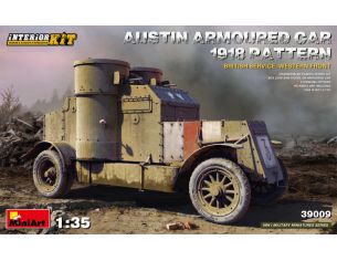 MINIART MIN39009 AUSTIN ARMORED CAR 1918 PATTERN BRITISH SERVICE INTERIOR KIT 1:35 Modellino