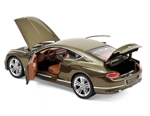 NOREV NV182781 BENTLEY CONTINENTAL GT 2018 DARK CASHMERE METALLIC 1:18 Modellino