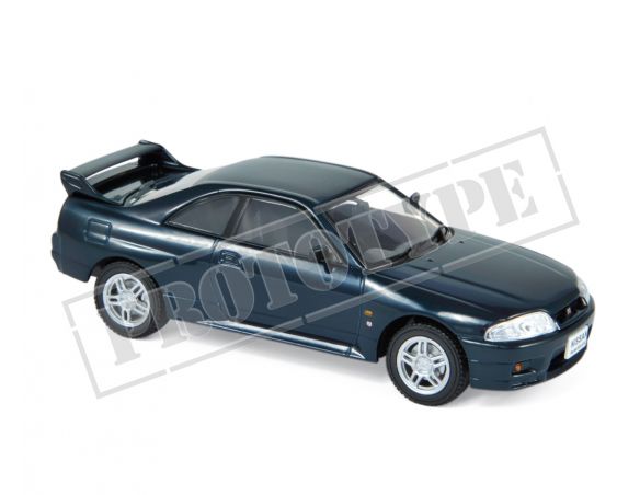 NOREV NV420185 NISSAN SKYLINE R33 GT-R 1995 BLUE METALLIC 1:43 Modellino