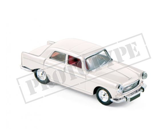 NOREV NV474447 PEUGEOT 404 1968 COUCHEVEL WHITE 1:87 Modellino