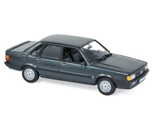 NOREV NV830034 AUDI 80 1985 DARK GREY METALLIC 1:43 Modellino