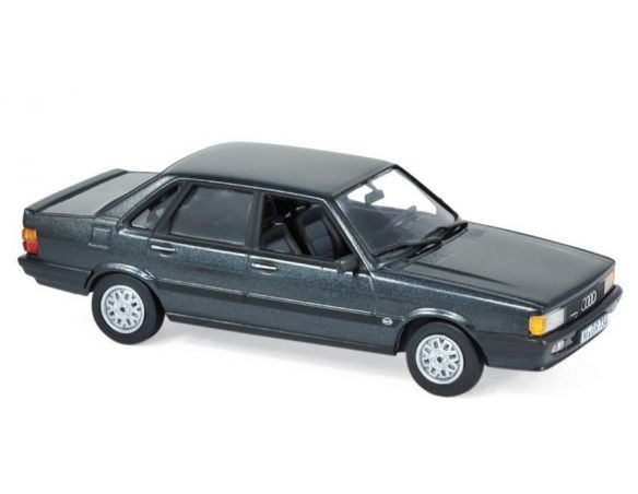 NOREV NV830034 AUDI 80 1985 DARK GREY METALLIC 1:43 Modellino