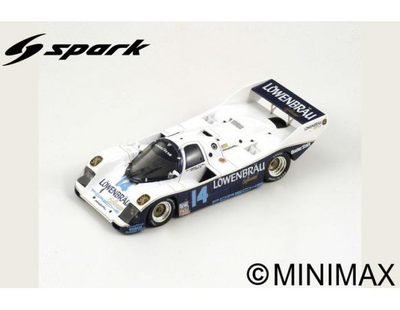 SPARK MODEL S43DA87 PORSCHE 962 N.14 WINNER DAYTONA 1987 HOLBERT-ROBINSON-BELL-U.1:43 REPROD Modellino