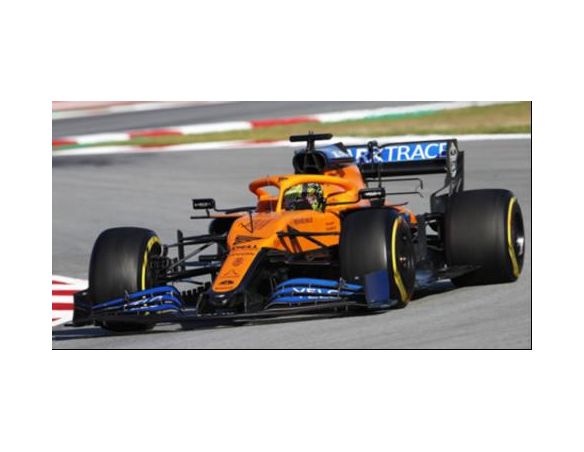 SPARK MODEL S6462 MC LAREN MCL35 LANDO NORRIS 2020 N.4 BARCELONA TEST 1:43 Modellino
