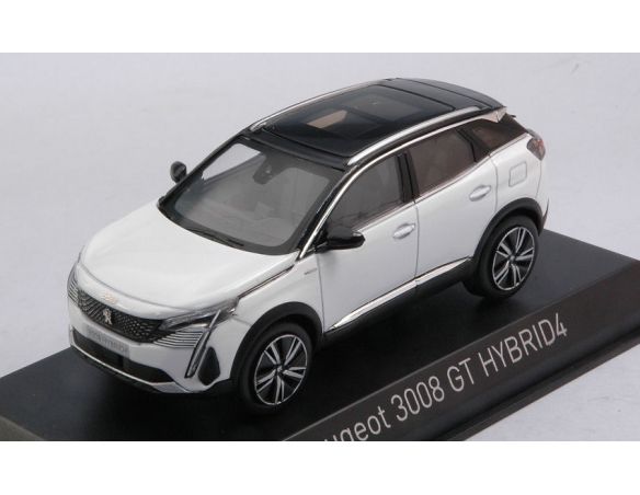 NOREV NV473920 PEUGEOT 3008 GT HYBRID 2020 PEARL WHITE 1:43 Modellino