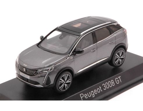 NOREV NV473921 PEUGEOT 3008 GT 2020 PLATINIUM GREY 1:43 Modellino