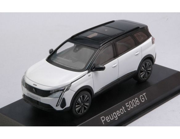NOREV NV473926 PEUGEOT 5008 GT BLACK PACK 2020 PEARL WHITE 1:43 Modellino