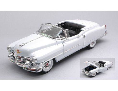 WELLY WE22414WO CADILLAC ELDORADO 1953 OPEN WHITE 1:24-27 Modellino