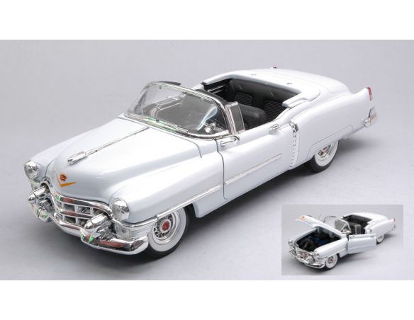 WELLY WE22414WO CADILLAC ELDORADO 1953 OPEN WHITE 1:24-27 Modellino