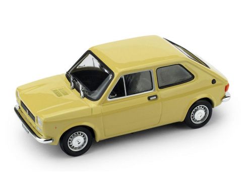 BRUMM BM0605-03 FIAT 127 1972 TRE PORTE GIALLO TAHITI 1:43 Modellino