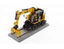 DIECAST MASTER DM85661 CAT M323F RAILROAD WHEELED EXCAVATOR 1:50 Modellino