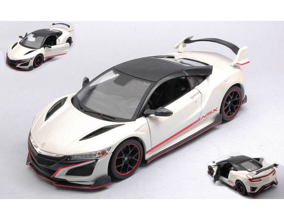 MAISTO MI32536 ACURA NSX 2018 PEARL WHITE 1:24 Modellino