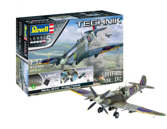 REVELL RV00457 SUPERMARINE SPITFIRE MK.IXC KIT 1:32 Modellino