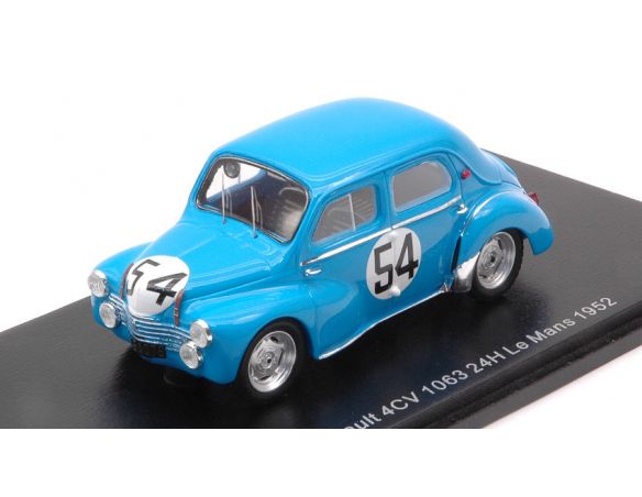 SPARK MODEL S5224 RENAULT 4 CV 1063 N.54 LM 1952 L.PONS-P.MOSER 1:43 Modellino