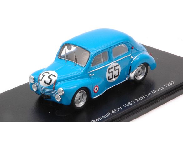 SPARK MODEL S5226 RENAULT 4 CV 1063 N.55 LM 1952 J.LECAT-H.SENFFTLENEN 1:43 Modellino