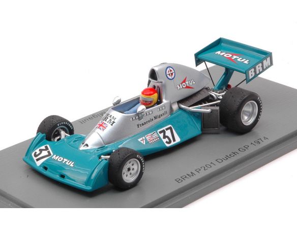 SPARK MODEL S5289 BRM P201 F.MIGAULT 1974 N.37 DUTCH GP 1:43 Modellino