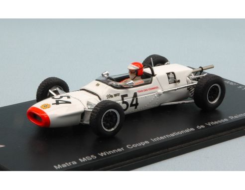 SPARK MODEL SF096 MATRA MS5 N.54 WINNER COUPE INT.VITESSE REIMS F3 1967 J.P.JABOUILLE 1:43 Modellino