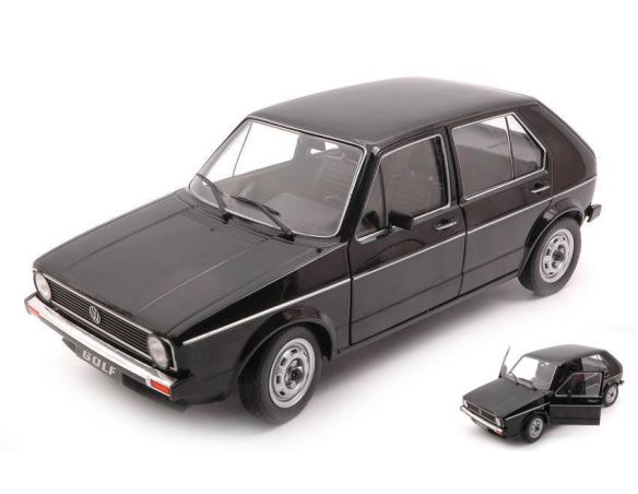 SOLIDO SL1800209 VW GOLF L 1983 BLACK 1:18 Modellino