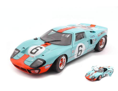 SOLIDO SL1803003 FORD GT40 MK1 N.6 WINNER LM 1969 J.ICKX-J.OLIVIER 1:18 Modellino