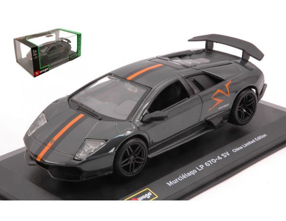 BBURAGO BU42020G LAMBORGHINI MURCIELAGO LP 670-4 SV CHINA LIMITED EDITION 1:32 Modellino